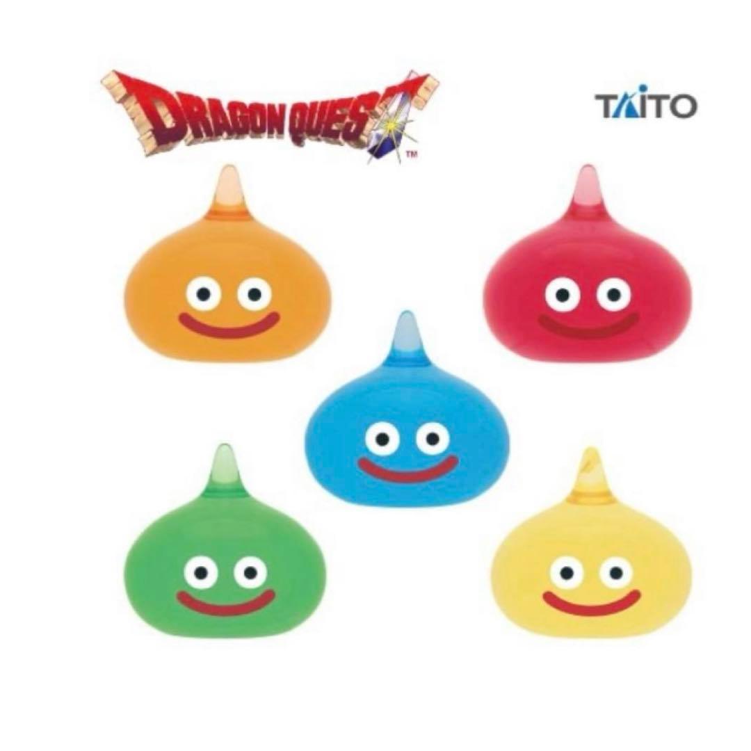 【新品】ドラゴンクエスト ビッグクリアフィギュア スライム 全5種 コンプリート