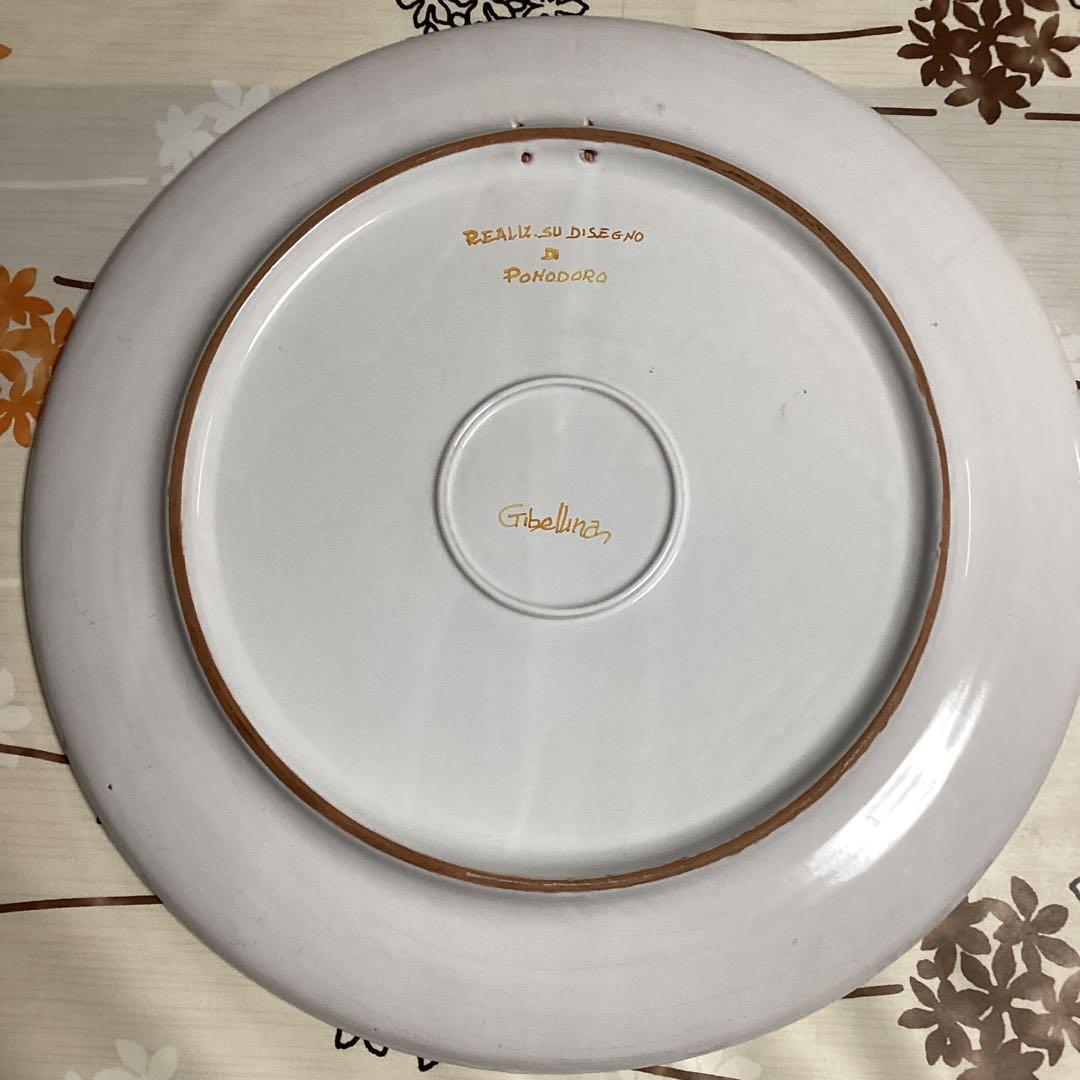 ￼アルナルド　ポモドーロ　　陶器　皿　イタリア作家　現代アート