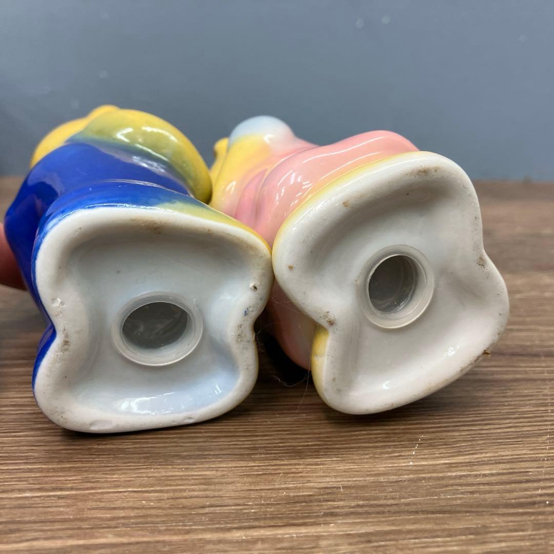 E-2 桂由美 木製汁椀 5客 クマの箸置き 調味料入れセット 葉っぱ型小皿付き