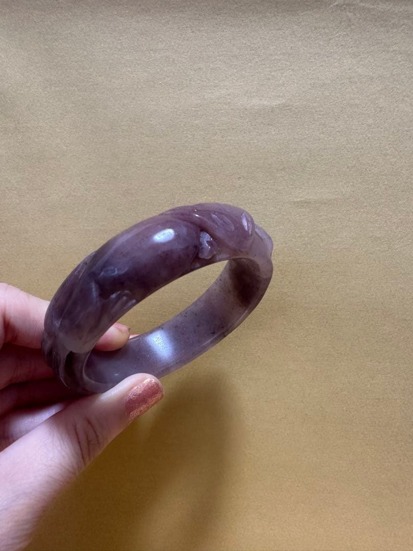 九尾狐バングル　アラセイトウバングル