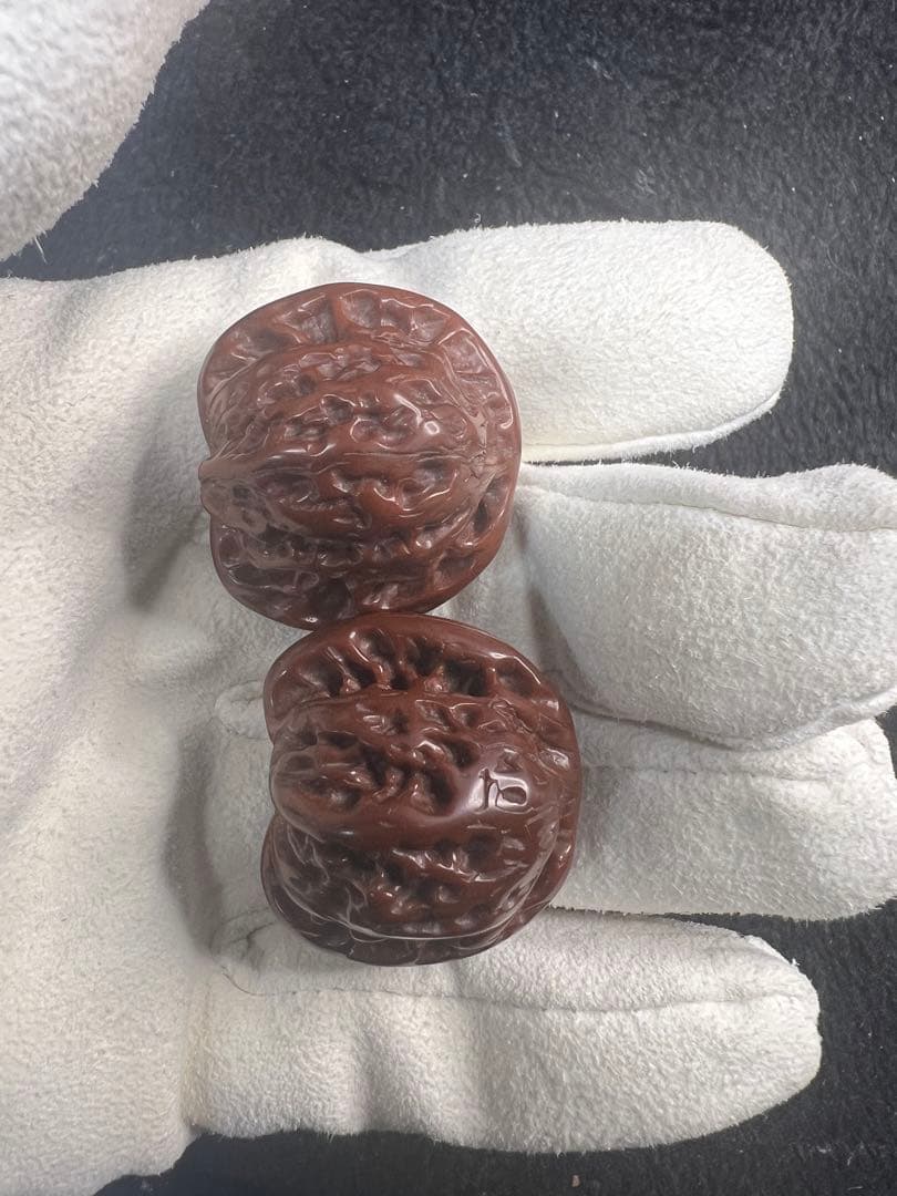 遊ぶ胡桃、文玩核桃、【獅子クルミ】JST26118