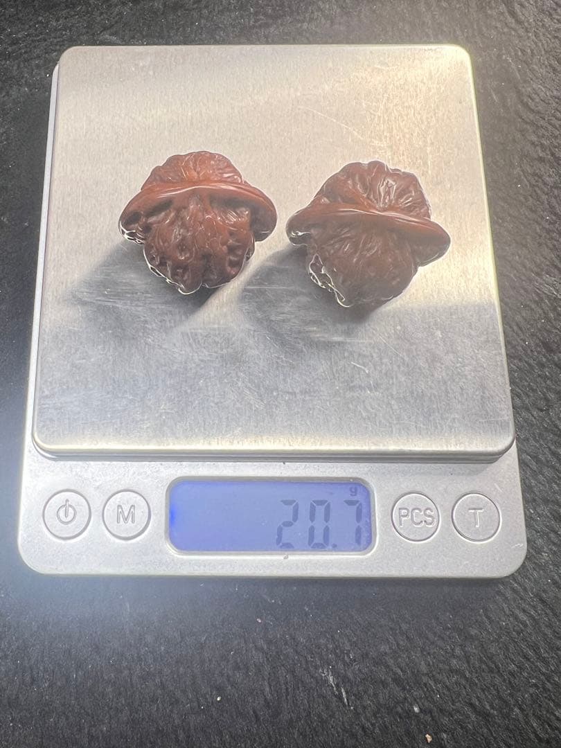 遊ぶ胡桃、文玩核桃、【獅子クルミ】JST26118