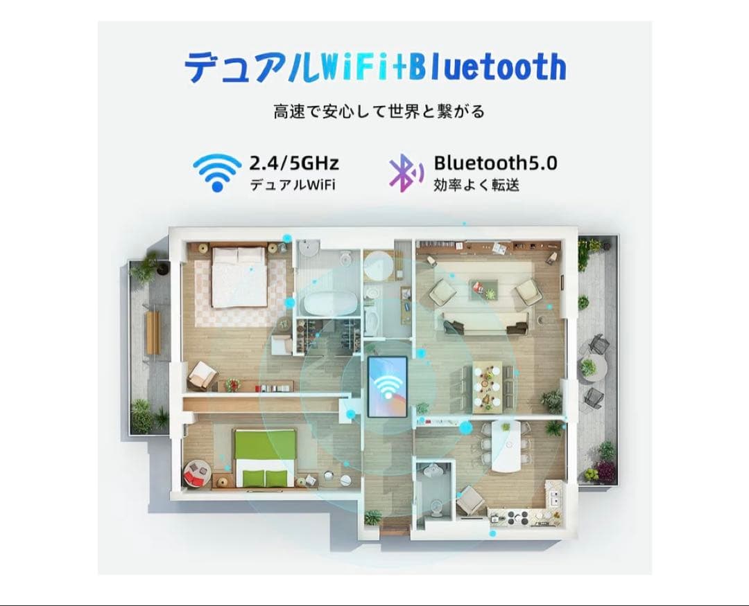 Android 15 タブレット T80 12GB+64GB+2TB拡張