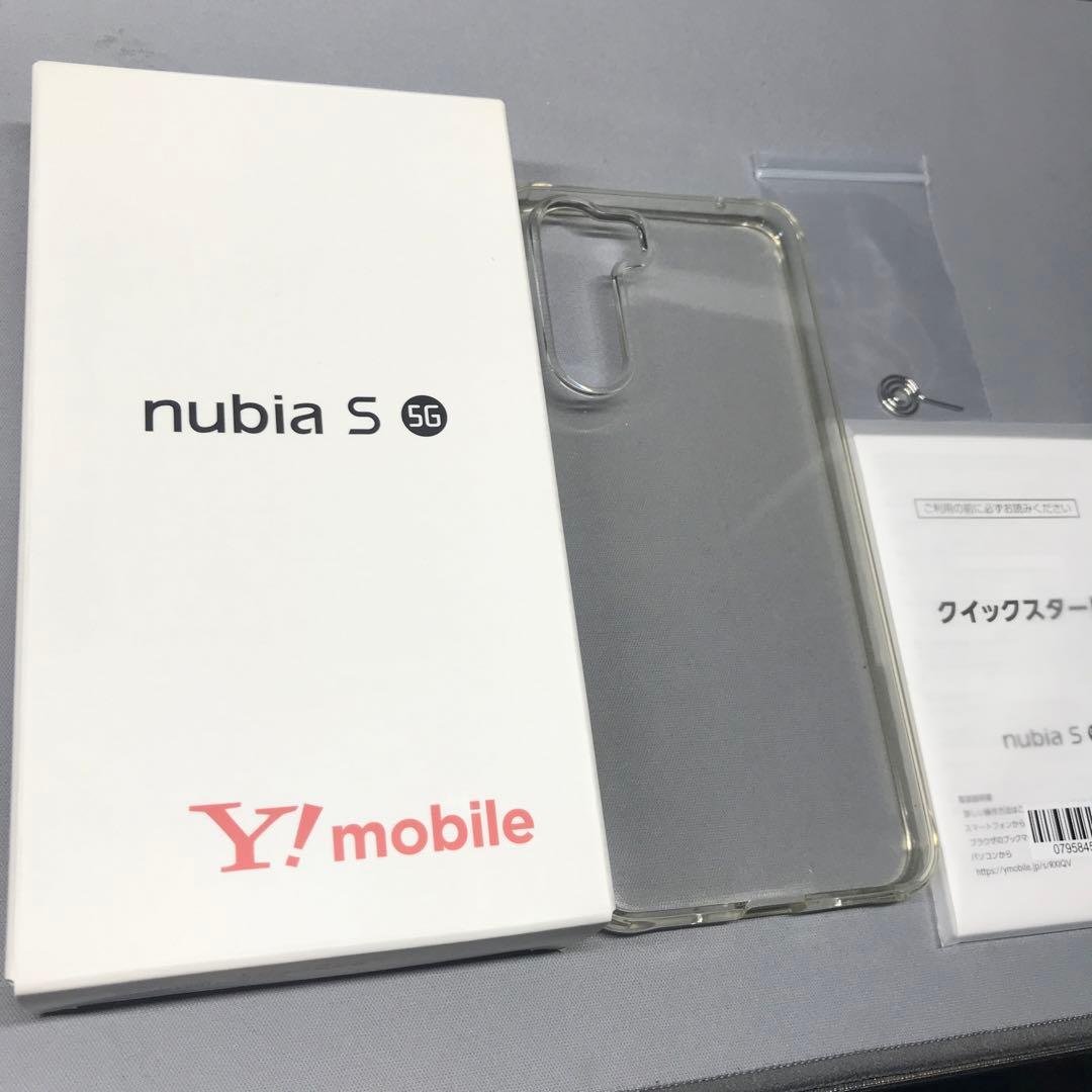 【美品】ZTE スマートフォン nubiaS 5G A403ZT ライトパープル