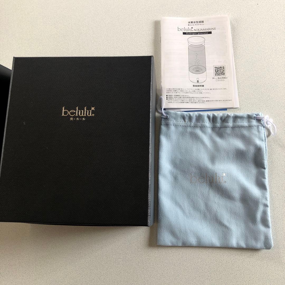TRAN VAN TNO EM☆水素水生成器☆belulu アクアマリン