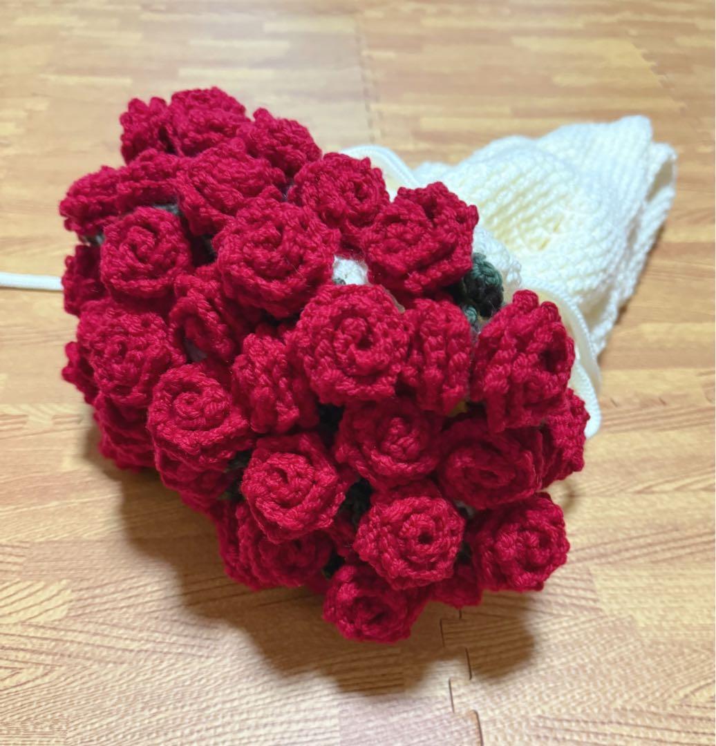 花束ブランケット ブーケブランケット 直径約84cm バラ