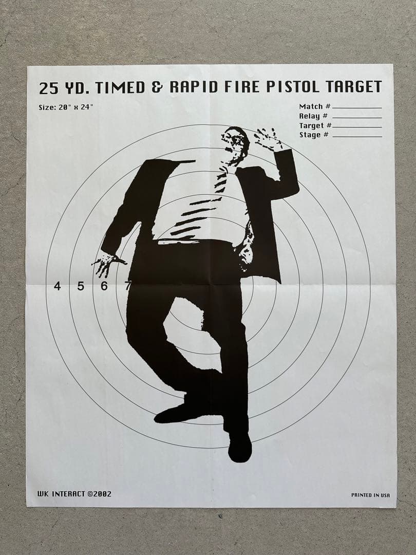 版画 WK INTERACT 2002 PISTOL TARGET
