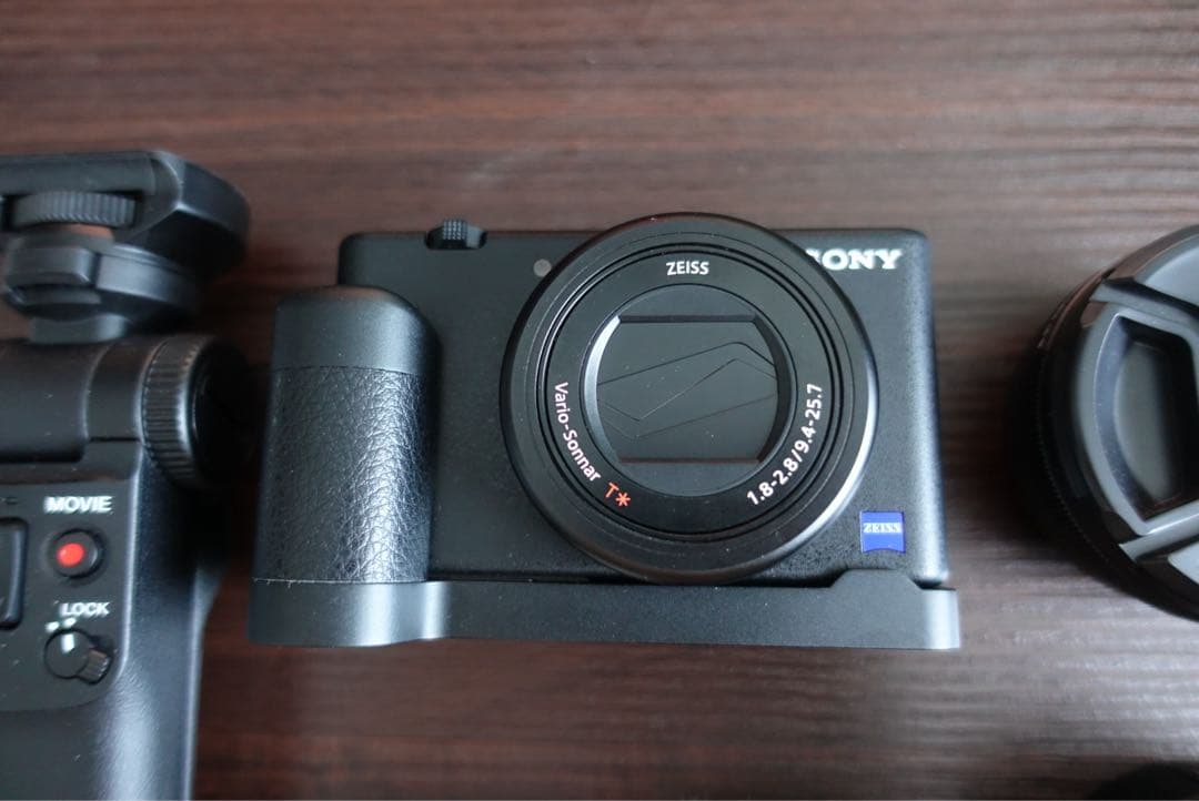 タ*ウ様 sony ZV1 ワイコン・シューティンググリップ付き