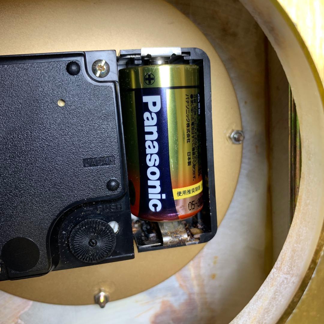 CITIZEN 大理石 ハンドル付き置時計