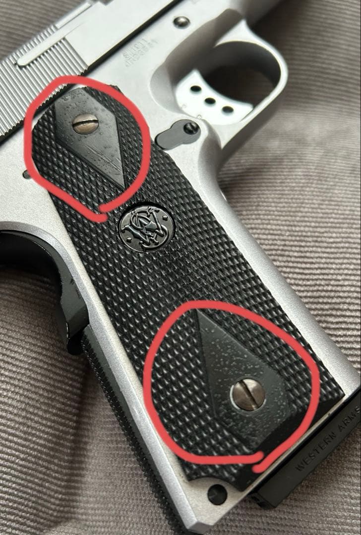 【WA】S&W SW1911 シルバーモデル