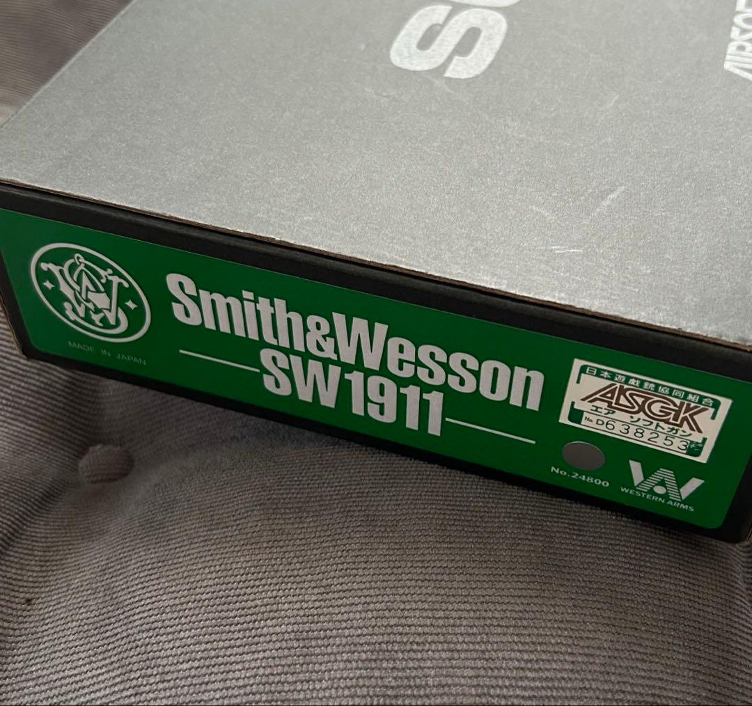 【WA】S&W SW1911 シルバーモデル