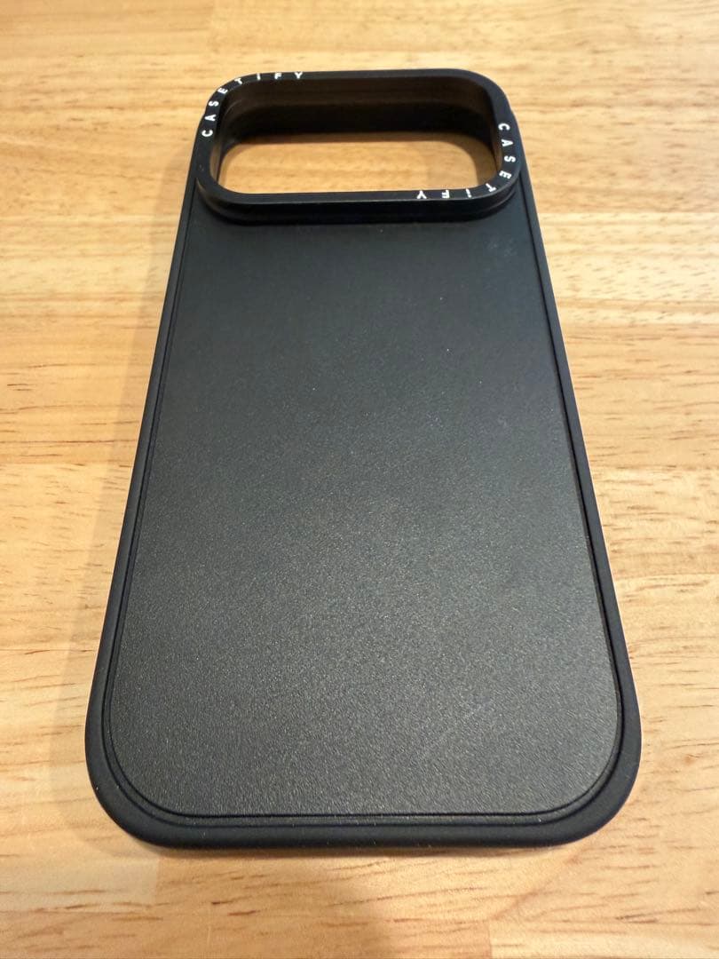 iPhone17Pro用CASETiFYマグセーフ対応 インパクトケースブラック