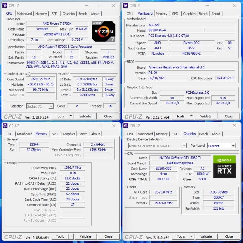 【新品・訳あり】 ゲーミングPC RYZEN7 5700X RTX5060Ti