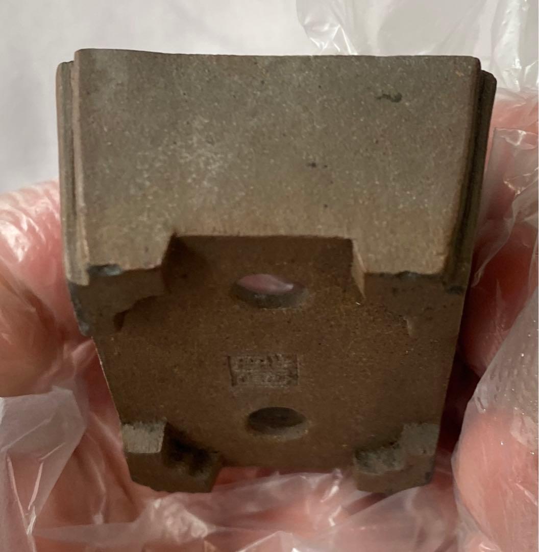 陶雀　雀　小品　盆栽鉢　アンティーク　(C)  (A9)