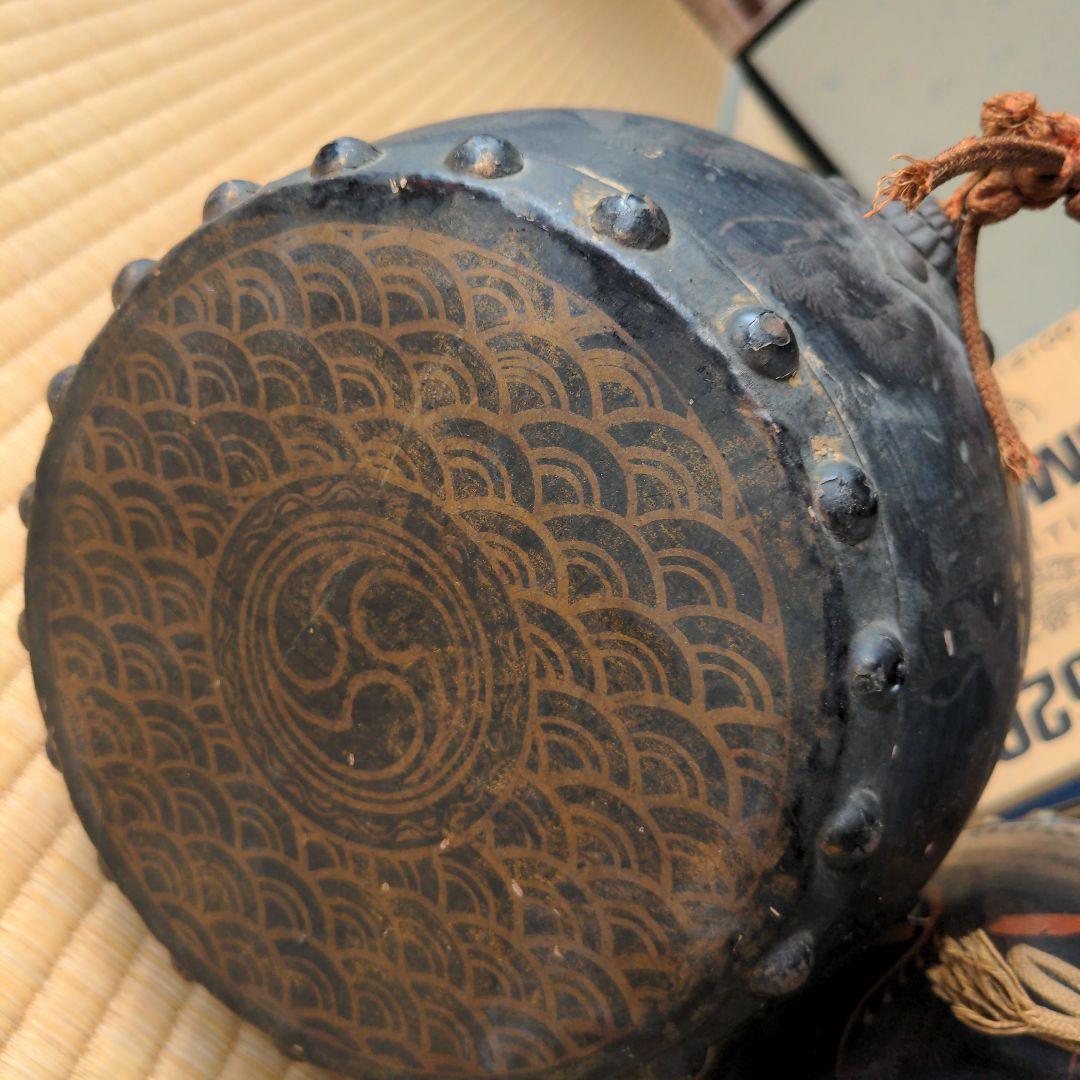 和太鼓　２つ　昭和Vintage DRAM　(⁠。⁠•̀⁠ᴗ⁠-⁠)⁠✧