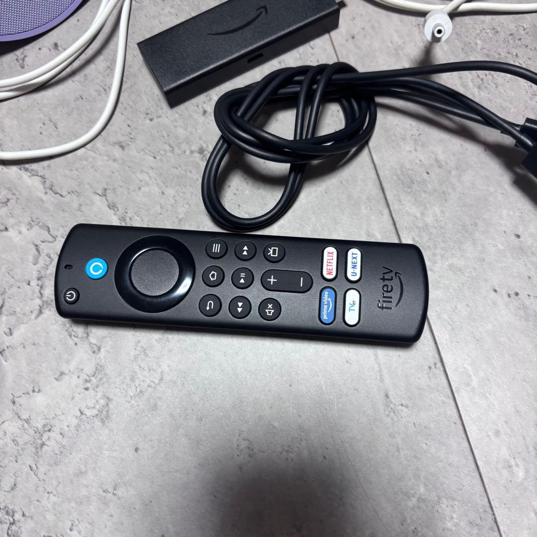 Echo Pop 2台＋Fire TV Stick HD セット Alexa対応