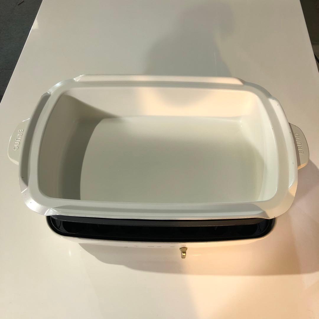 BRUNO ブルーノ　ホットプレートグランデサイズ　ホワイト