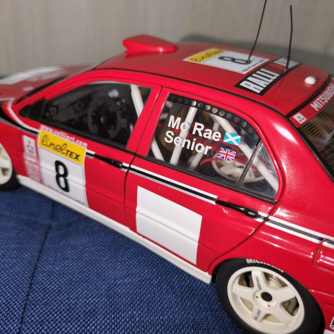 AUTOart　ランサーエボリューション　VII　CT9A 1/18 WRC
