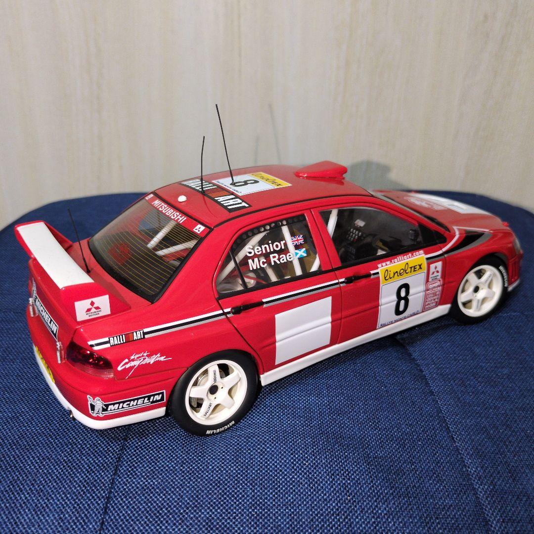 AUTOart　ランサーエボリューション　VII　CT9A 1/18 WRC