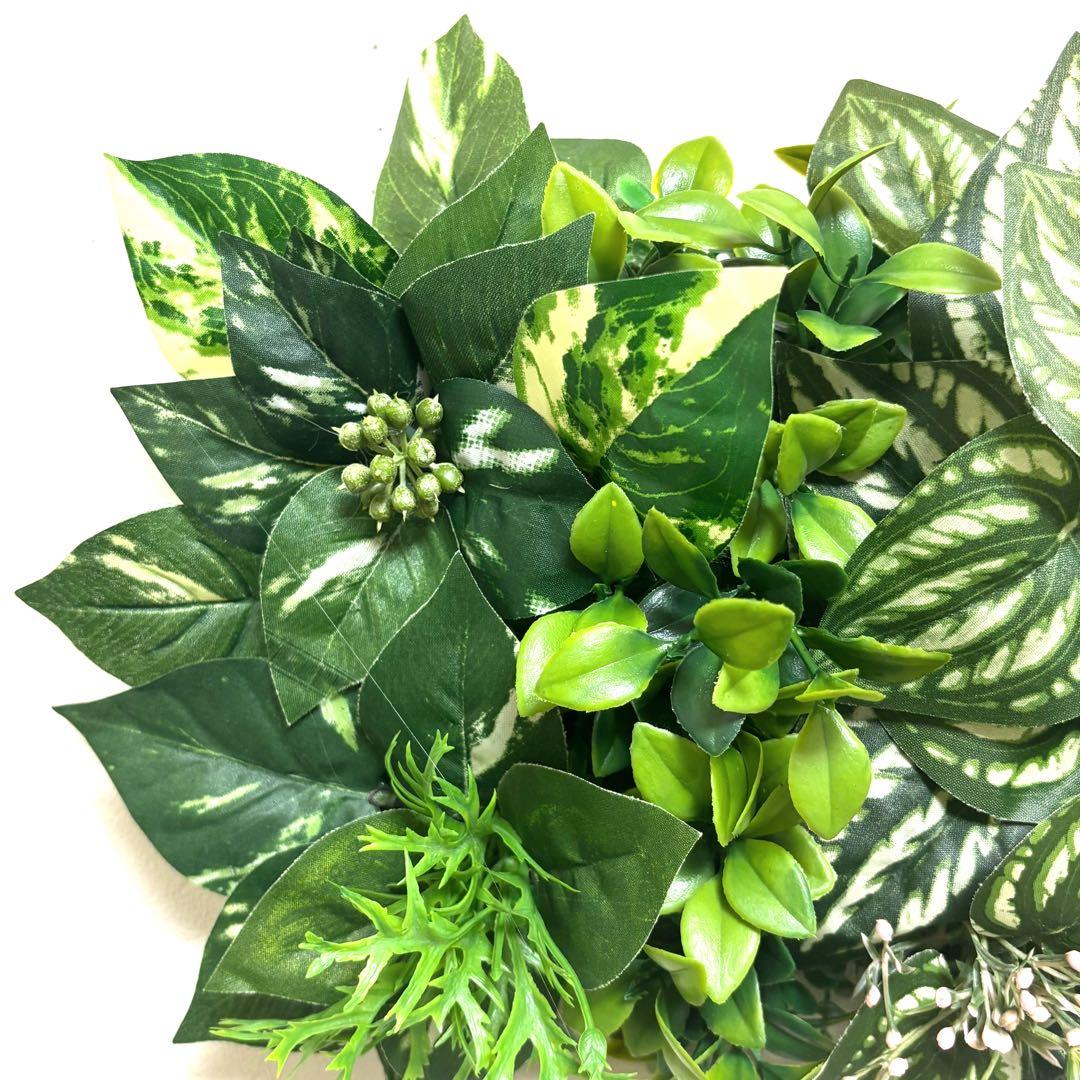 光触媒加工ウォールグリーン　フェイクグリーン壁掛け♡(森3)