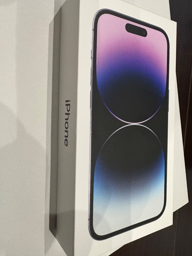 Phone14pro 256gb simフリー ディープパープル