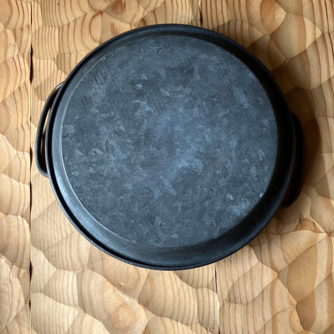 アイアンプレート　ヴィンテージトレー　２枚セット　アンティーク　ブロカント