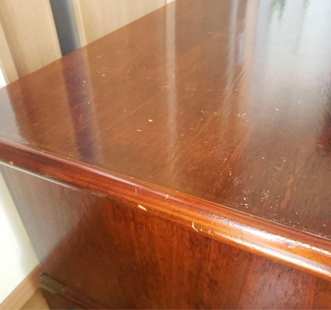 李朝家具　時代箪笥　両面収納　引出し　収納家具　薬箪笥　 鍵付き　飾り棚　真鍮