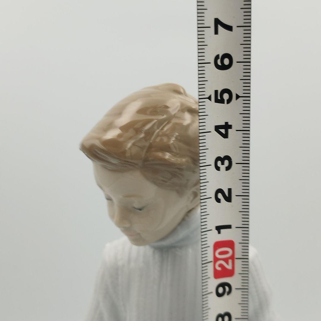 【美品】リヤドロ　僕の親友　フィギュリン 人形 犬 男の子 少年 箱付き