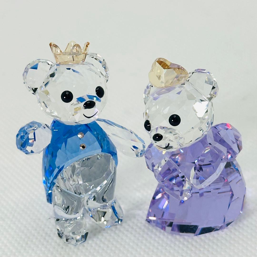 ★スワロフスキー ★クリスベア プリンス&プリンセス 5301569 希少　置物