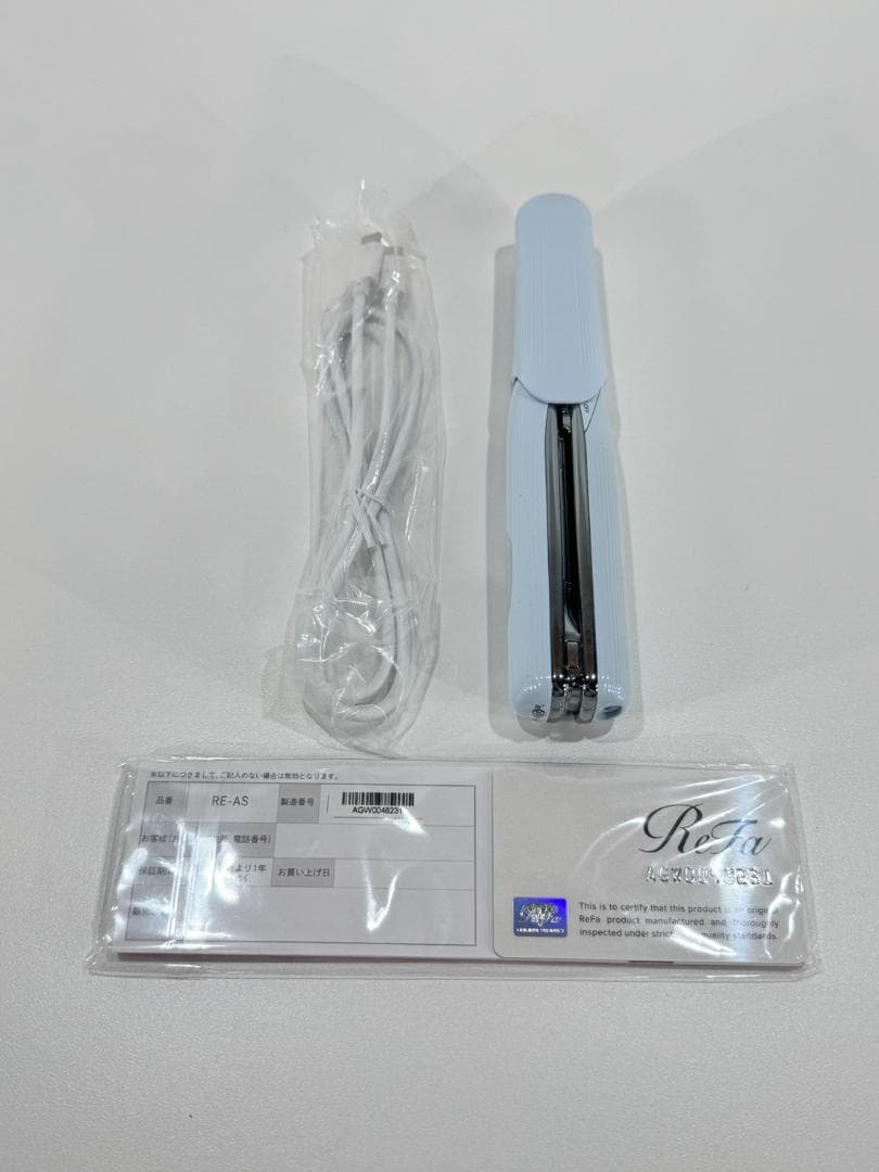 ReFa リファ フィンガーアイロン RE-AS ヘアアイロン USB充電式