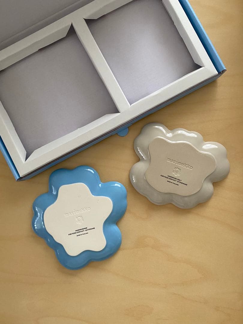 マリメッコ　新品　 Unikko Shape プレートセット