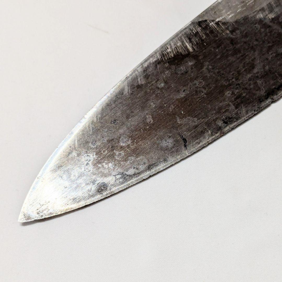 菊季 出刃包丁 和包丁 刃渡り約15cm【S55-23】
