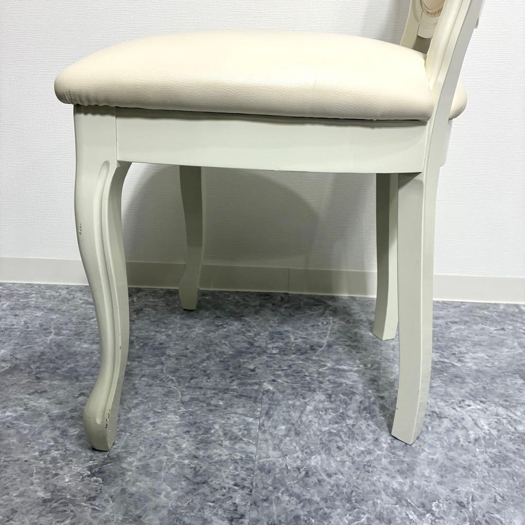 ③キャメルグループ　レオナルドダイニングチェアクラシックロココ調 猫足3脚セット