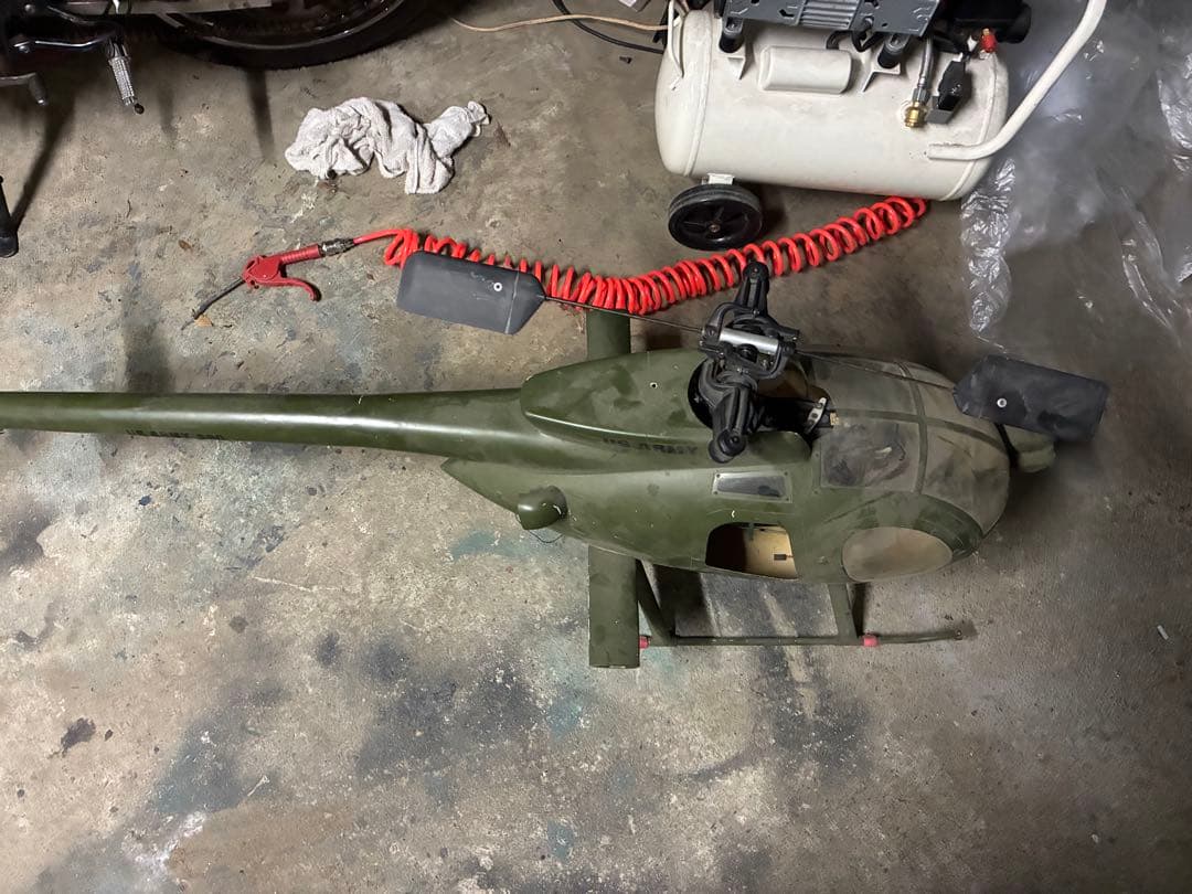 US ARMY 369 ヘリコプター模型