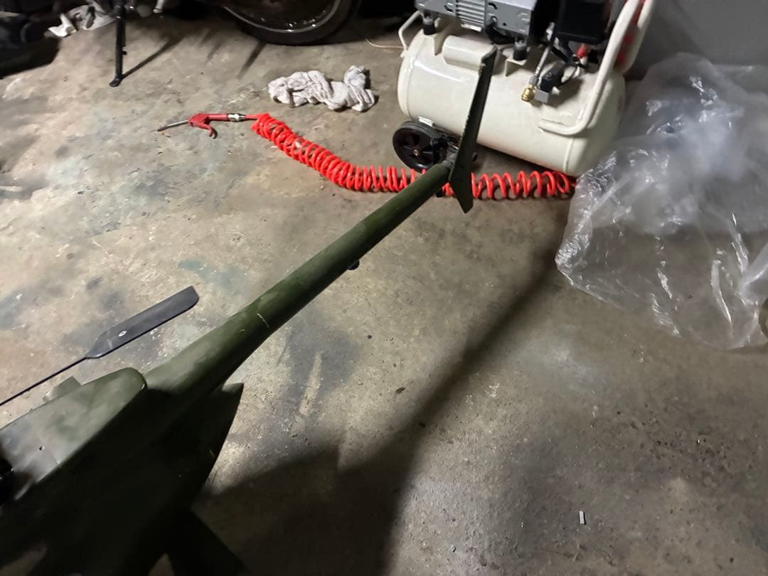 US ARMY 369 ヘリコプター模型