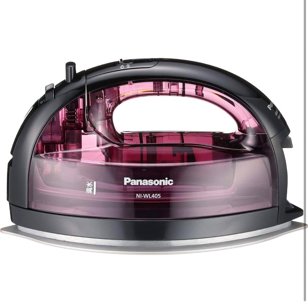 【新品】コードレススチームWヘッドアイロン NI-WL405 Panasonic