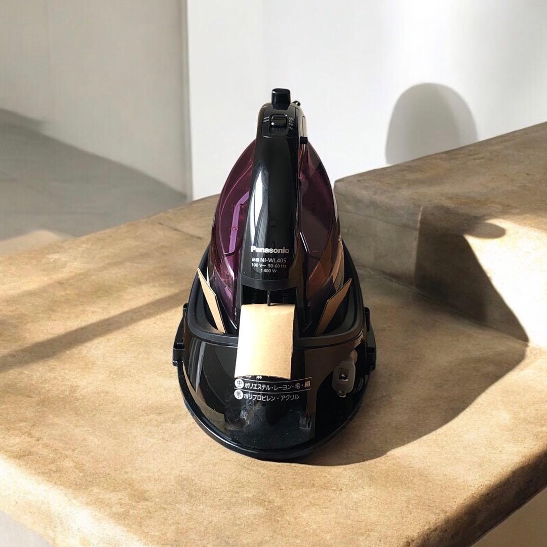 【新品】コードレススチームWヘッドアイロン NI-WL405 Panasonic