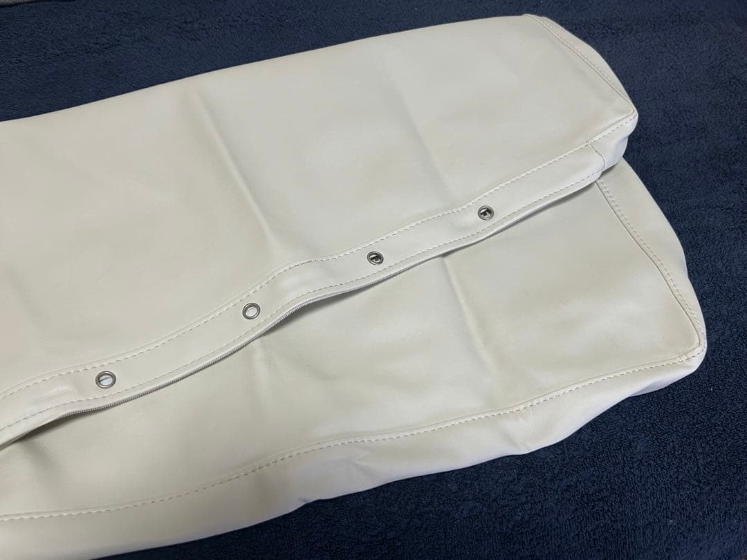 美品]arflex SONA クッションカバー ホワイト 60×55