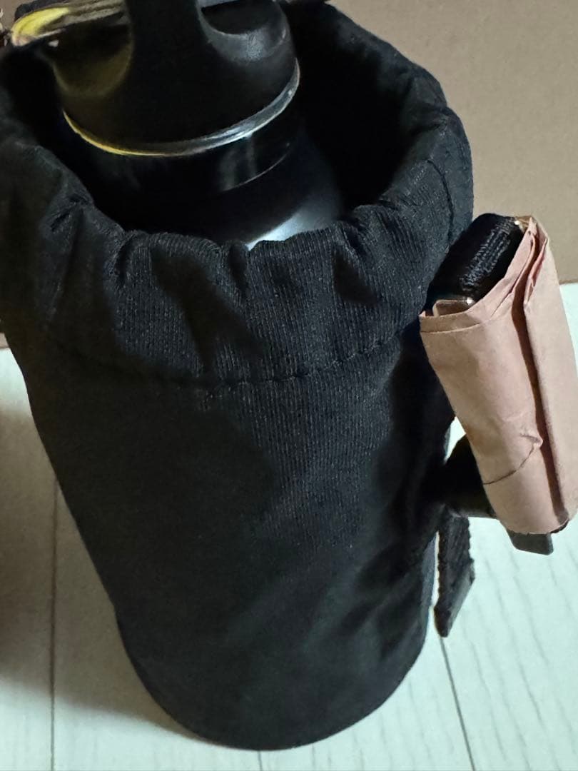 新品❣️miumiu❣️ステンレスボトル❣️水筒＋ケース　ブラック