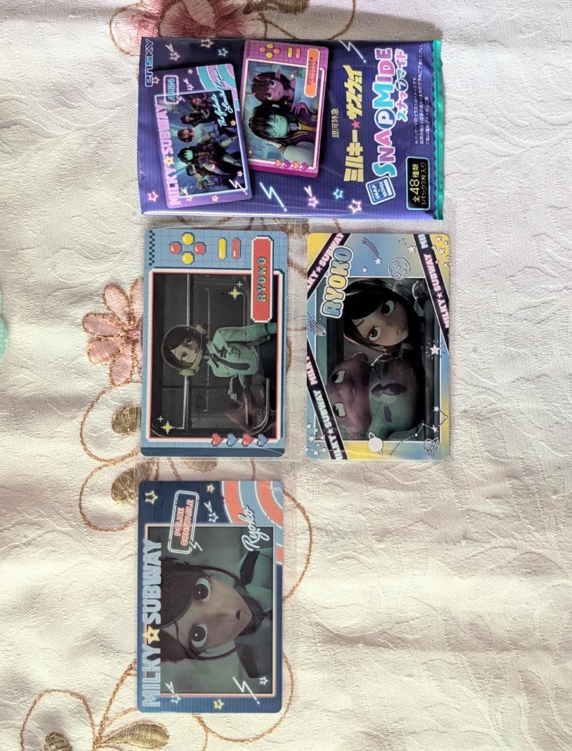 ミルキーサブウェイ リョーコ 入場特典 フォトカード ステッカー ポチ袋 バッジ