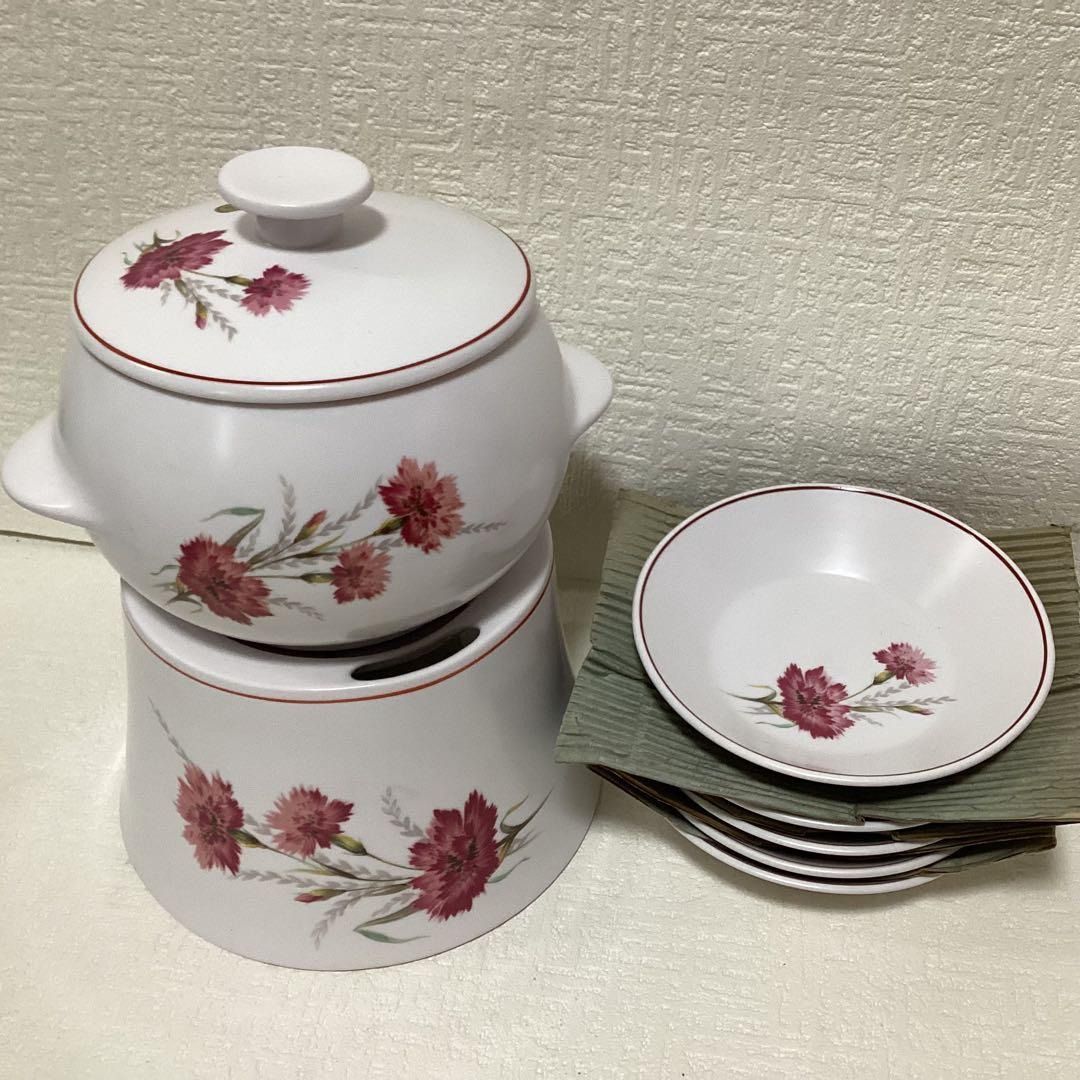 ノリタケ「プログレッション」チーズフォンデュセット