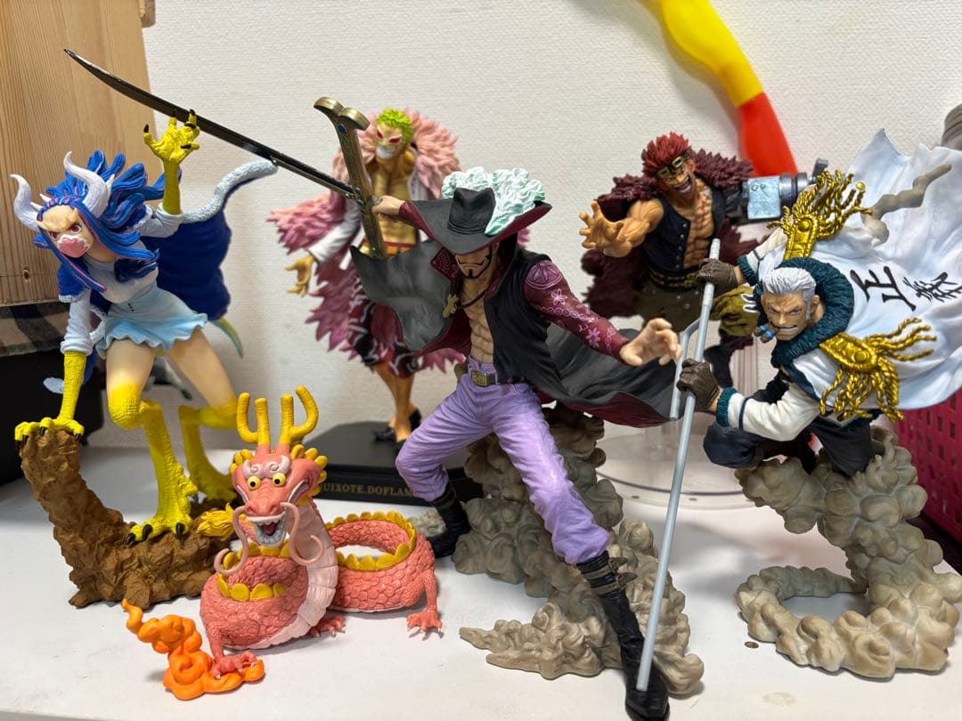 ワンピース 一番くじ フィギュア 魂豪示像 7点まとめ売り