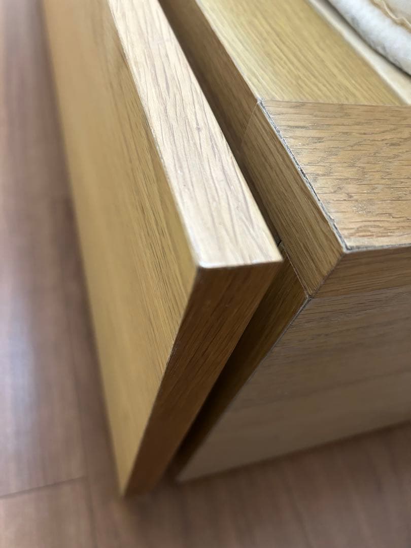 【近日処分予定】無印良品　収納ベッド・ダブル・オーク材