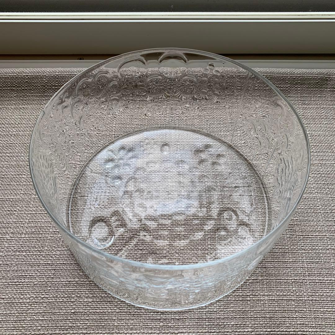 イッタラ　フローラ　19cm  Flora クリア　ボウル