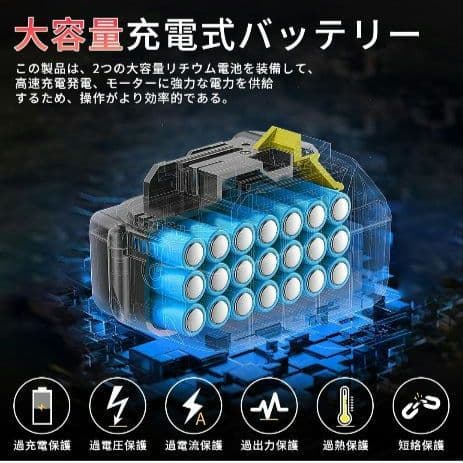 新品 草刈り機 充電式草刈機 コードレス バッテリー付き 18000rpm 庭