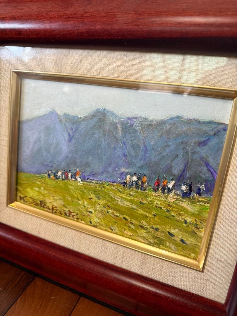 15.「室堂」髙橋一善 油絵