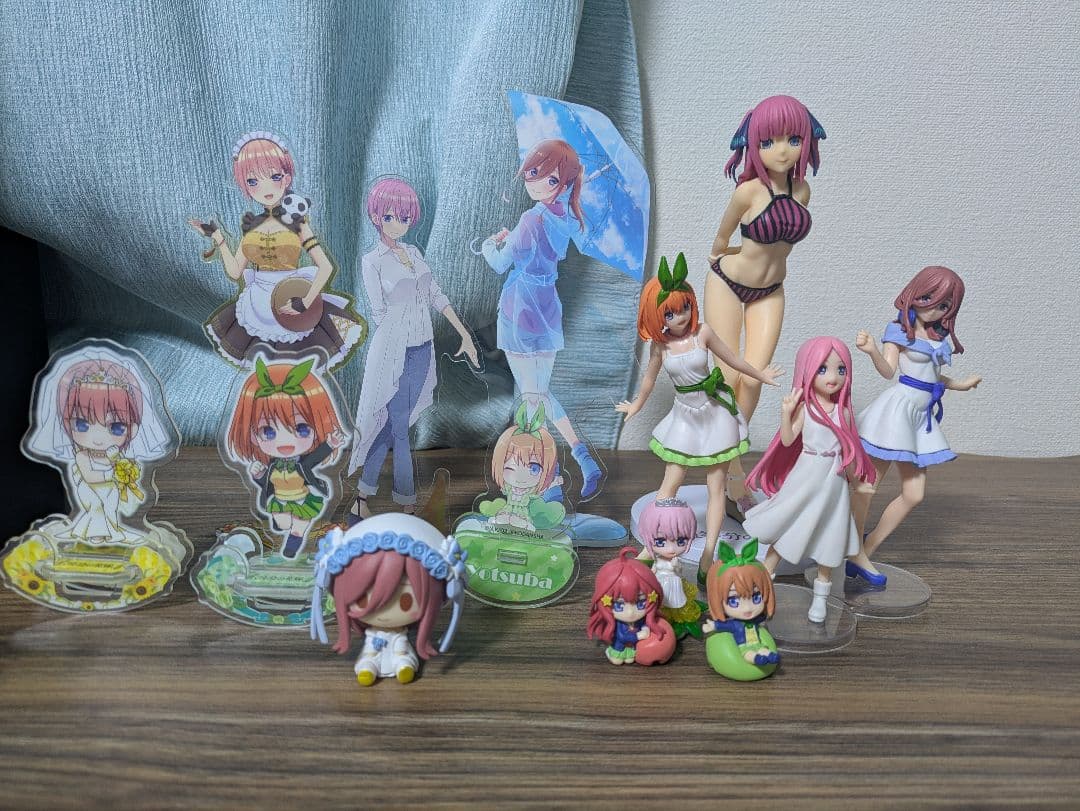 五等分の花嫁 キャラクターグッズセット引退品