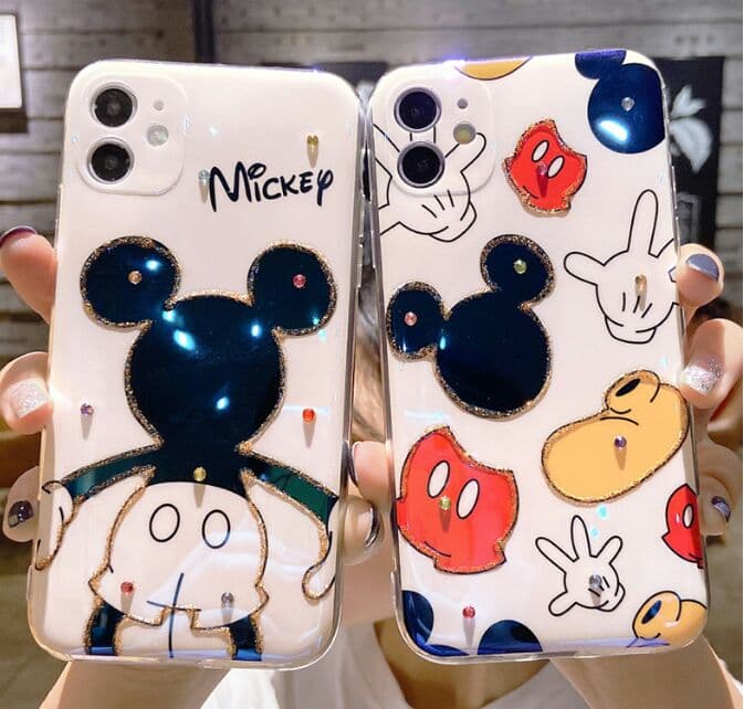 適用12キャラクターかわいいiphone 11 pro携帯電話ケースアップル12