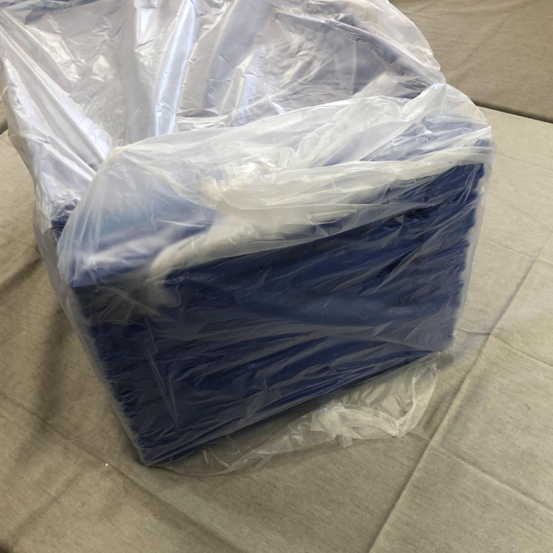 5個セット TRUSCO 薄型折りたたみコンテナ 30L TR-C30B-DB