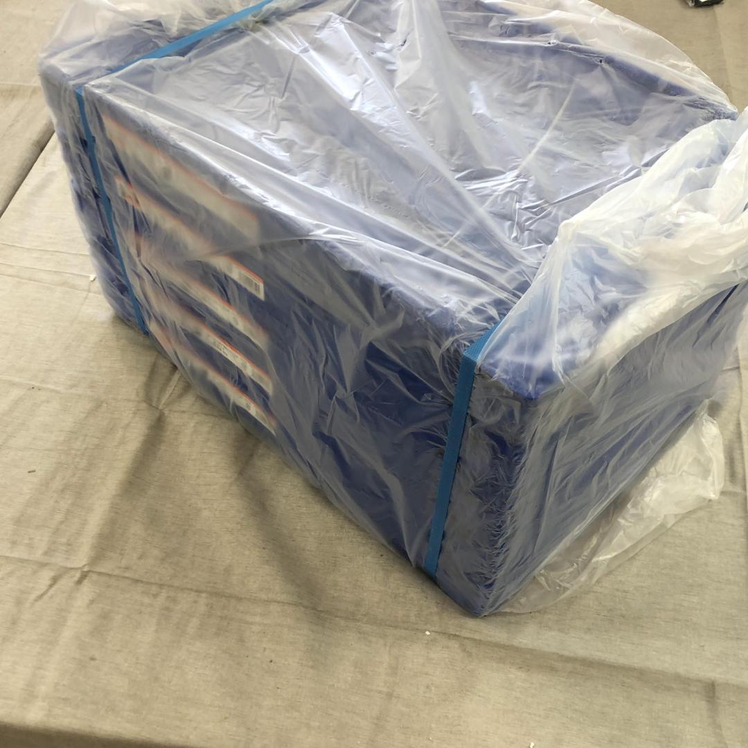 5個セット TRUSCO 薄型折りたたみコンテナ 30L TR-C30B-DB